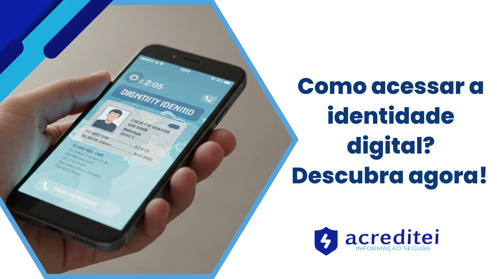 como acessar a identidade digital