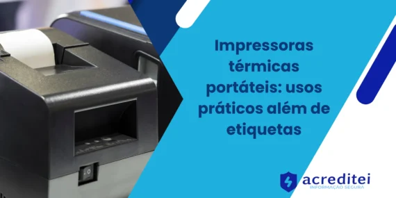 Impressoras térmicas portáteis: usos práticos além de etiquetas