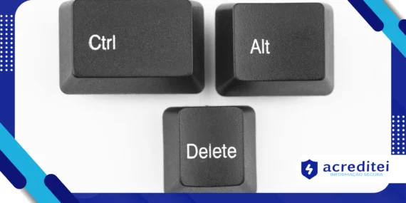 Por que a tecla “Ctrl+Alt+Del” foi criada