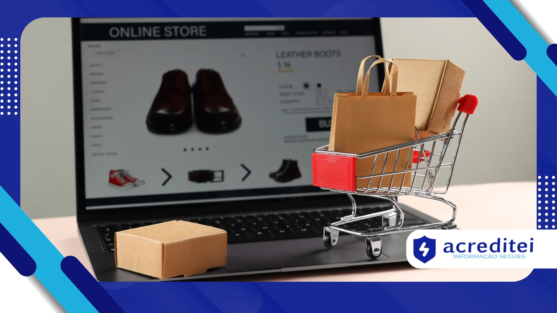 Primeiras compras online no Brasil